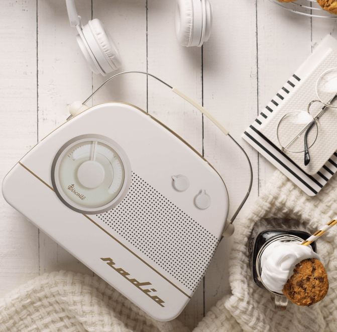 Radio Biscoitê Branco - 220g